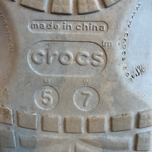 Lightly used light blue crocs - Picture 3 of 5